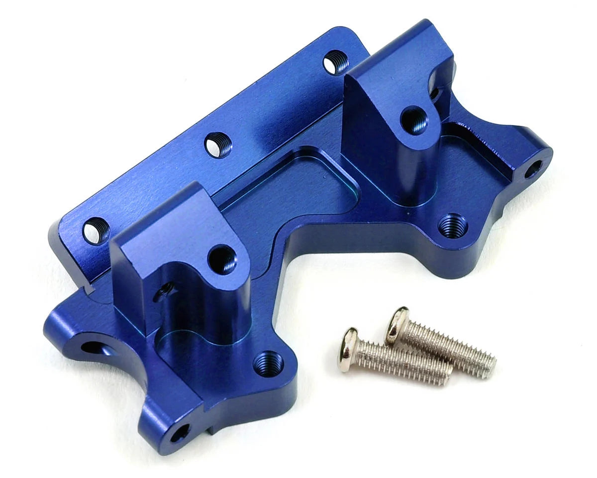 ST Racing Concepts Aluminum Front Bulkhead for Traxxas Stampede/Slash/Rustler/Bandit/DragSlash (Blue)