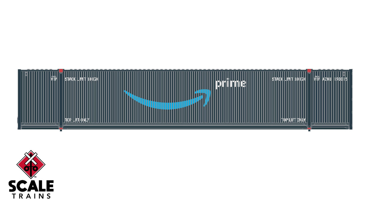 Scaletrains Operator N Scale CIMC 53 Corrugated Dry Container, AMZ / 190015 /