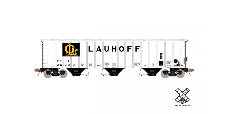 Scaletrains RC HO PS-4785 Covered Hopper Lauhoff Grain/PTLX #36020 - SXT31192