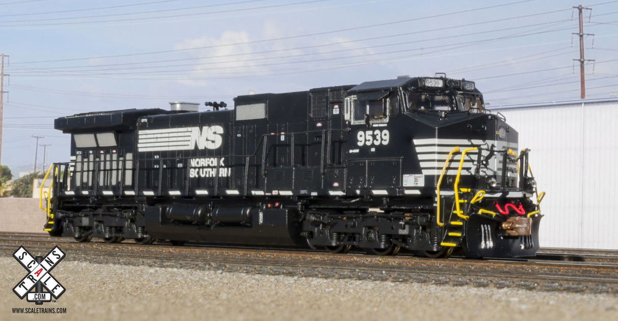 Rivet Counter N Scale GE C39-8 Phase II, Norfolk Southern/As Built / 8611 / DC/DCC Ready