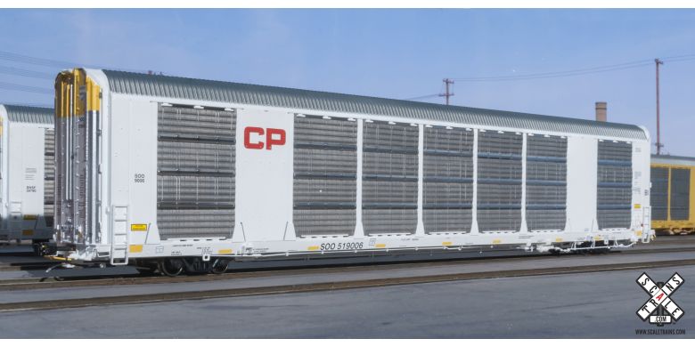 Scaletrains SXT32160 Rivet Counter HO Scale Gunderson Multi-Max Autorack, Canadian Pacific/Soo (R1) - SXT32160