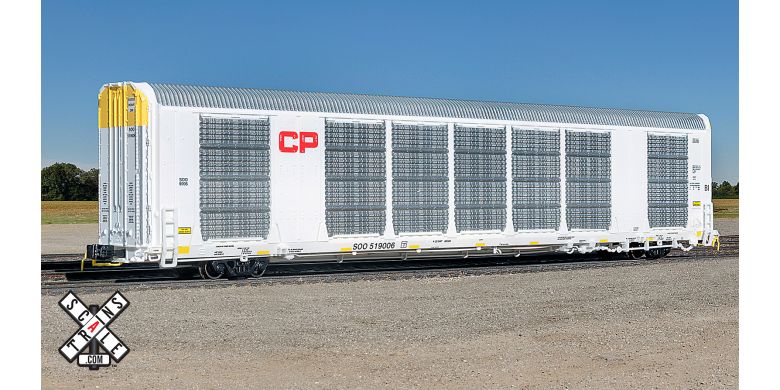 Scaletrains SXT32712 Rivet Counter N Scale Gunderson Multi-Max Autorack, Canadian Pacific/Soo - SXT32712