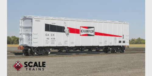 Scaletrains Rivet Counter HO Scale GATC 4180 Airslide Covered Hopper, GACX/Champion Spark Plug #46439 - SXT32990