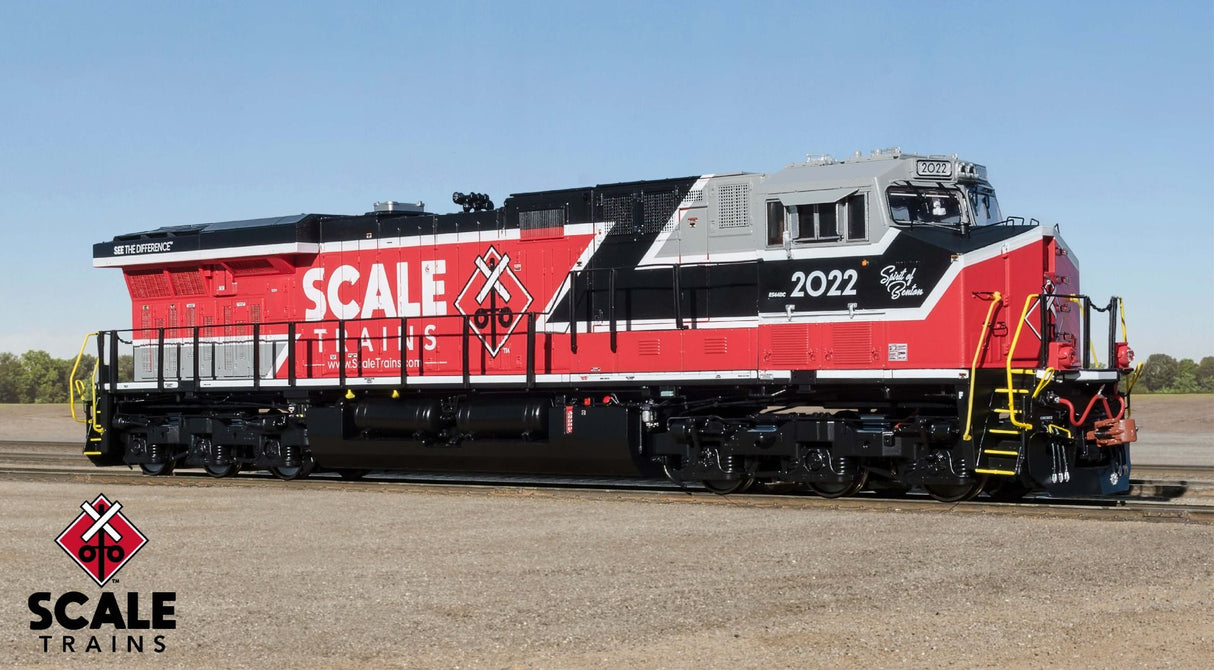 Rivet Counter HO Scale GE ES44AC, ScaleTrains/Custom Design #2022 / 2022 / DCC & Sound Equipped