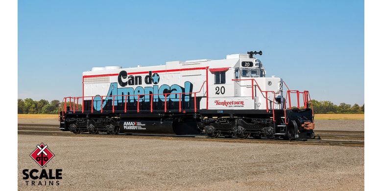 Rivet Counter HO Scale EMD SD38-2, Yankeetown Docks/Can Do America / 20 / DCC & Sound Equipped