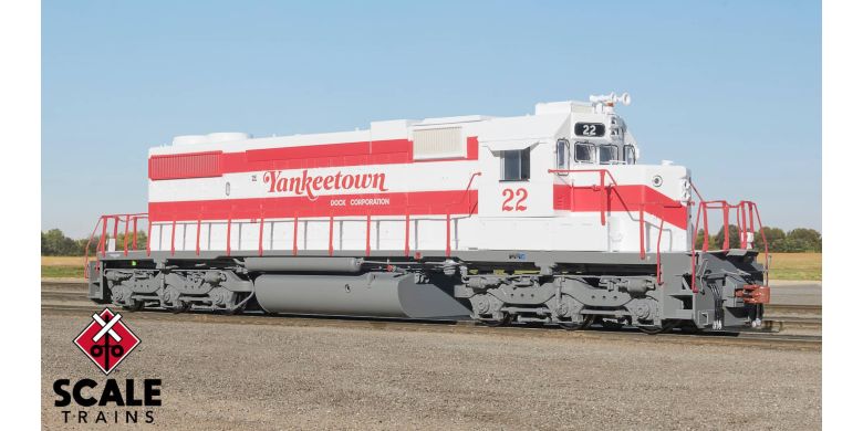 Rivet Counter HO Scale EMD SD38-2, Yankeetown Docks / 22 / DCC & Sound Equipped