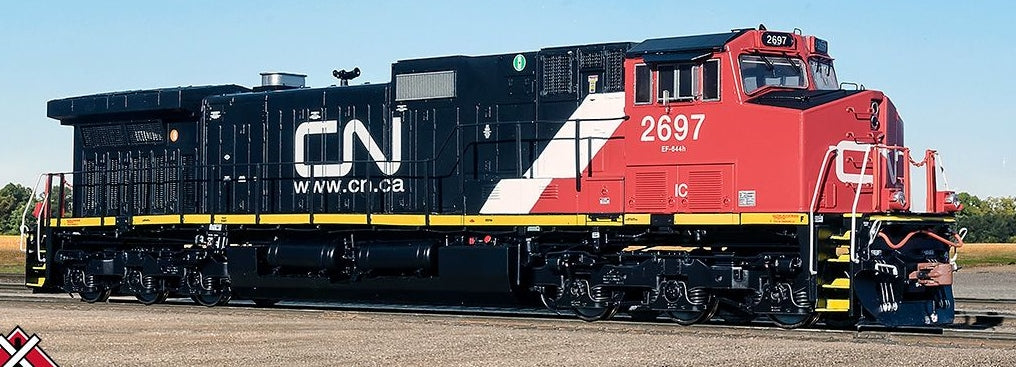 Scaletrains Rivet Counter HO Scale GE DASH-9, Canadian National/IC/Early / 2697 / DCC & Sound Equipped