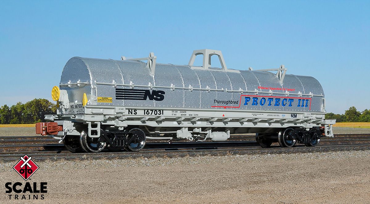 Scaletrains Rivet Counter N Scale Thrall-Trinity 42' Coil Steel Car, Norfolk Southern/NS/Protect III #167031 - SXT33542