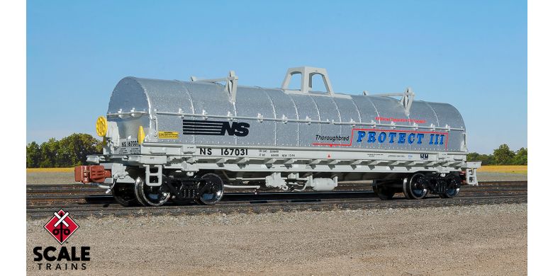 Scaletrains Rivet Counter N Scale Thrall-Trinity 42' Coil Steel Car, Norfolk Southern/NS/Protect III #167152 - SXT33543