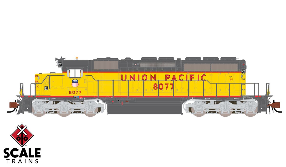 Rivet Counter N Scale EMD SD40-2, Union Pacific/Fast Forty / 8096 / DC/DCC Ready
