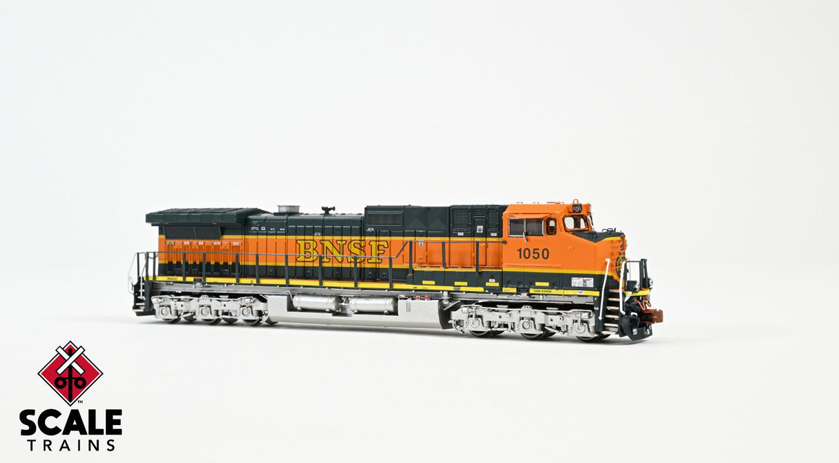 Scaletrains Rivet Counter N Scale GE DASH 9, BNSF/Heritage I/Yellow Lettering / 1050 / DCC & Sound Equipped