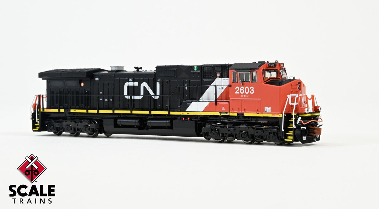 Scaletrains Rivet Counter N Scale GE DASH 9, Canadian National/As Delivered / 2603 / DCC & Sound Equipped
