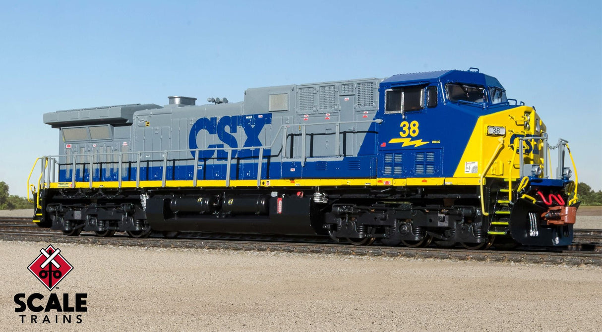 Scaletrains Rivet Counter N Scale GE AC4400CW, CSX/YN2 / 38 / DC/DCC Ready