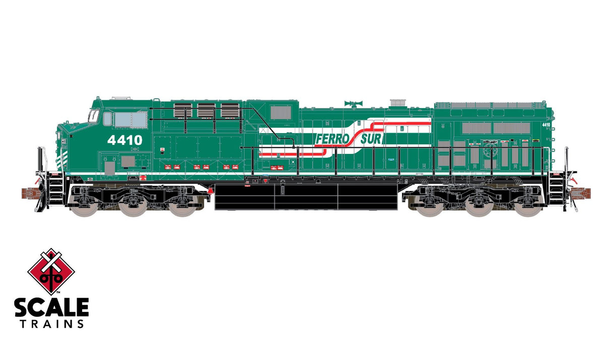 Scaletrains Rivet Counter N Scale GE AC4400CW, Ferrosur / 4410 / DC/DCC Ready