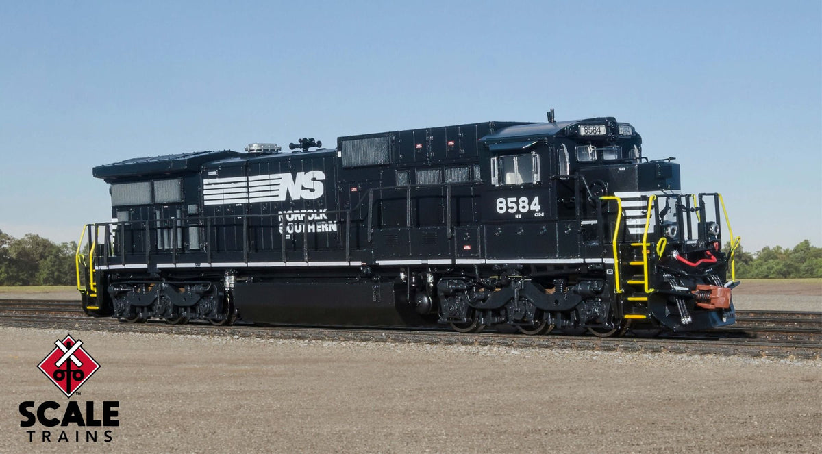Rivet Counter N Scale GE C39-8 Phase II, Norfolk Southern/Ditch Lights / 8607 / DCC & Sound Equipped
