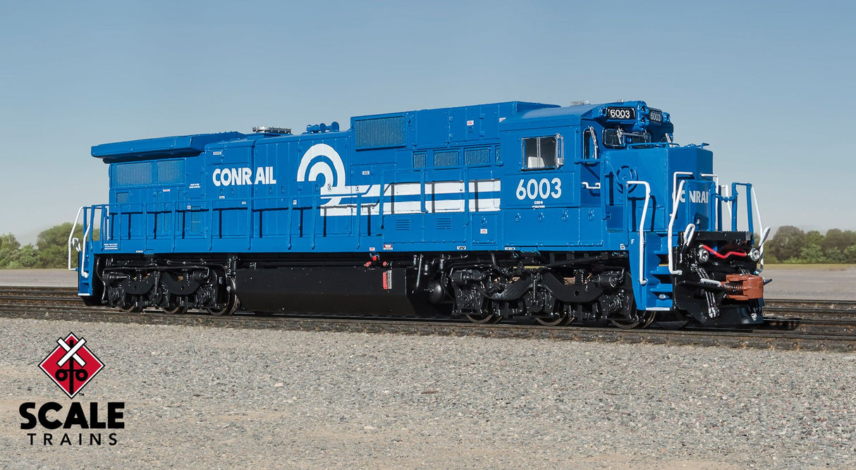Rivet Counter N Scale GE C39-8 Phase III, Conrail/Ditch Lights / 6005 / DCC & Sound Equipped