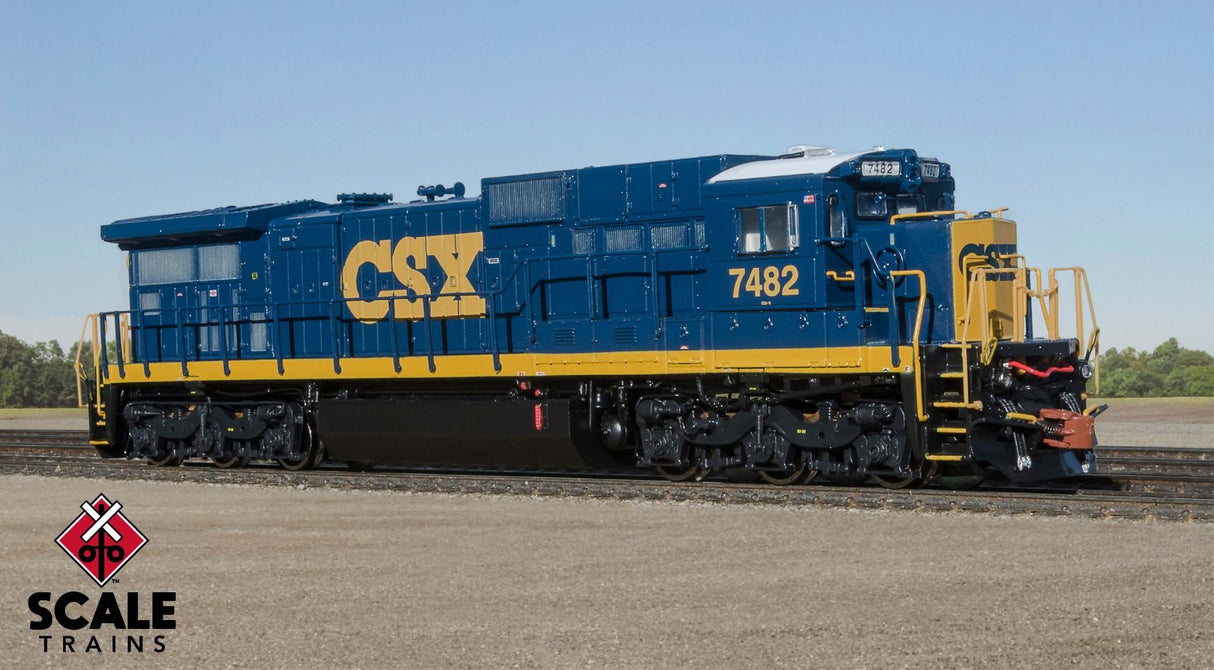 Rivet Counter N Scale GE C39-8 Phase III, CSX/YN3 / 7483 / DCC & Sound Equipped