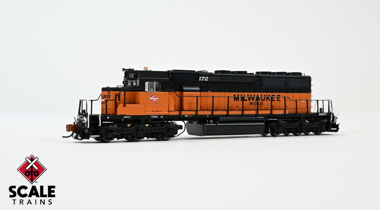 Rivet Counter N Scale EMD SD40-2, Milwaukee Road/Billboard Lettering / 173 / DCC & Sound Equipped