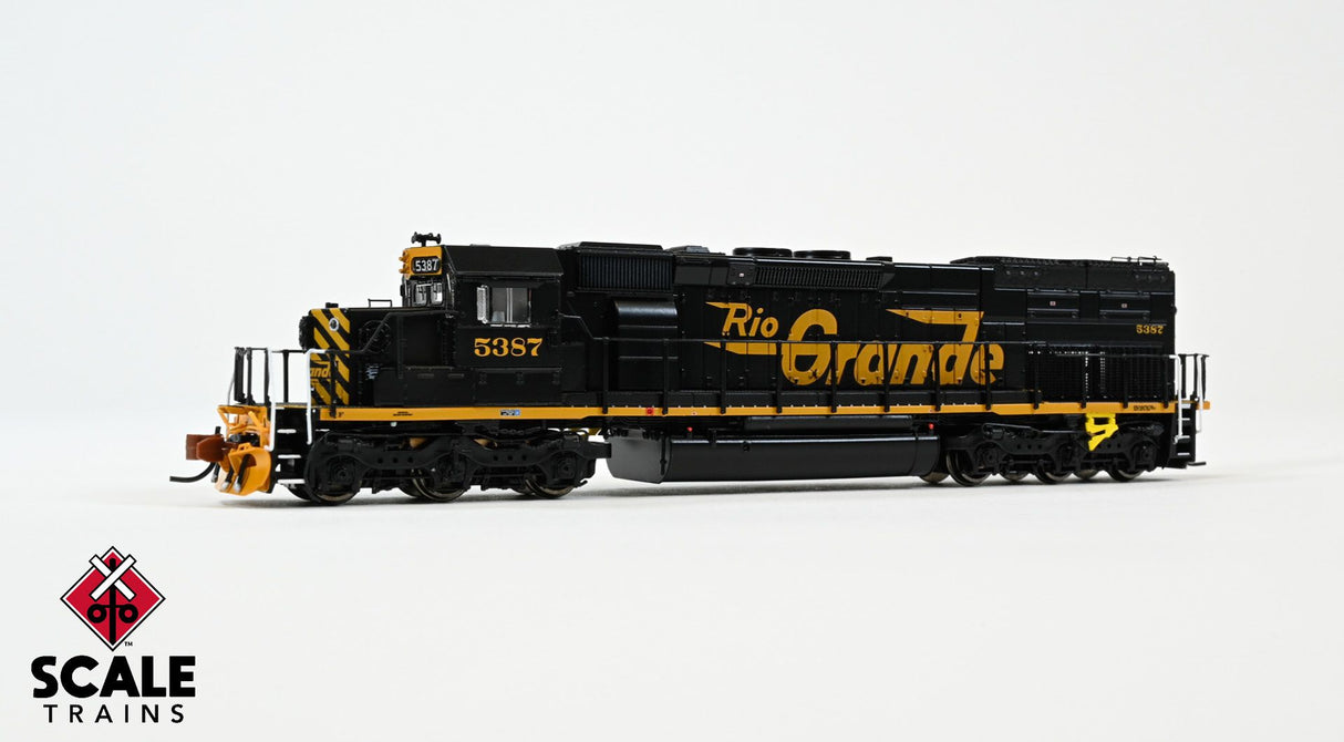 Rivet Counter N Scale EMD SD40T-2, Rio Grande/As Delivered/Gyralite / 5387 / DC/DCC Ready