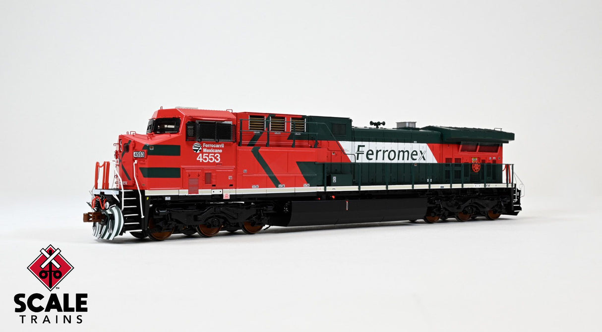 Rivet Counter HO Scale GE AC4400CW, Ferromex/Diabla / 4553 / DCC & Sound Equipped