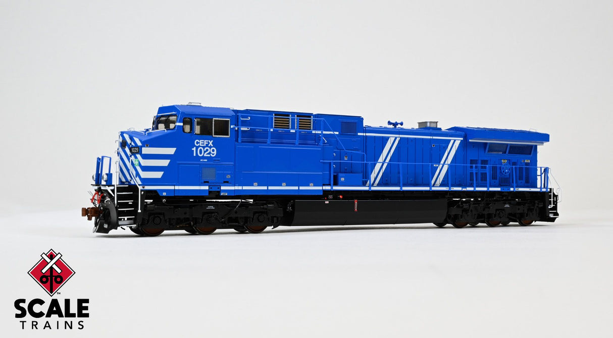 Rivet Counter HO Scale GE AC4400CW, CEFX / 1031 / DCC & Sound Equipped