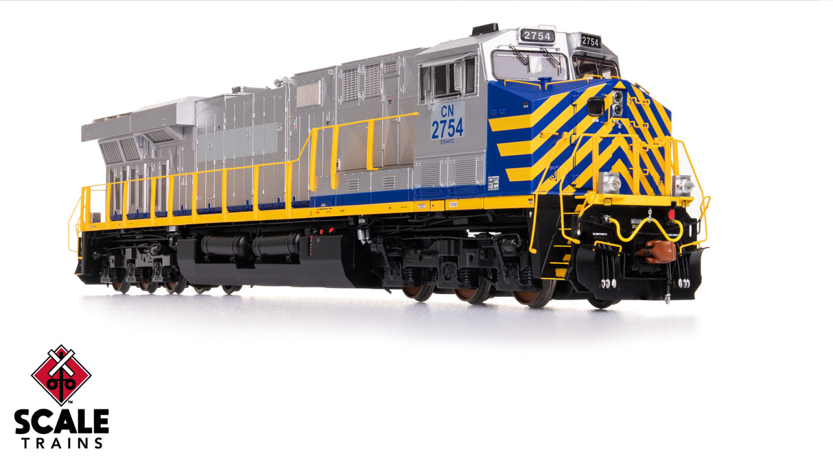 Rivet Counter HO Scale ES44AC, Canadian National/ex-CitiRail Patched / 2754 / DCC & Sound Equipped