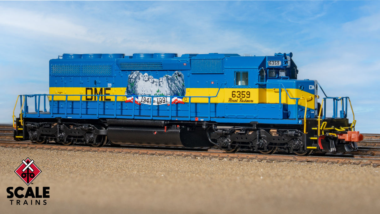 Rivet Counter N Scale EMD SD40-2, DM&E/Mt. Rushmore / 6359 / DC/DCC Ready