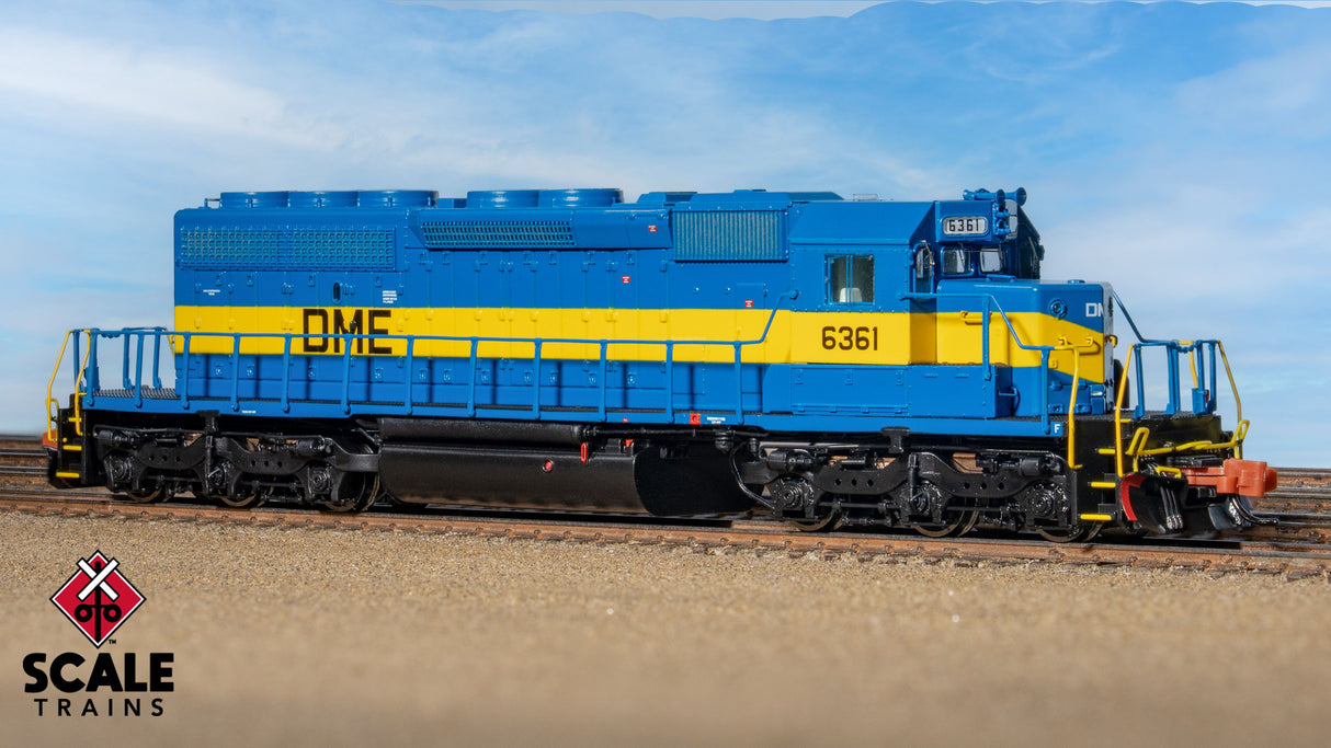 Rivet Counter N Scale EMD SD40-2, DM&E / 6361 / DCC & Sound Equipped