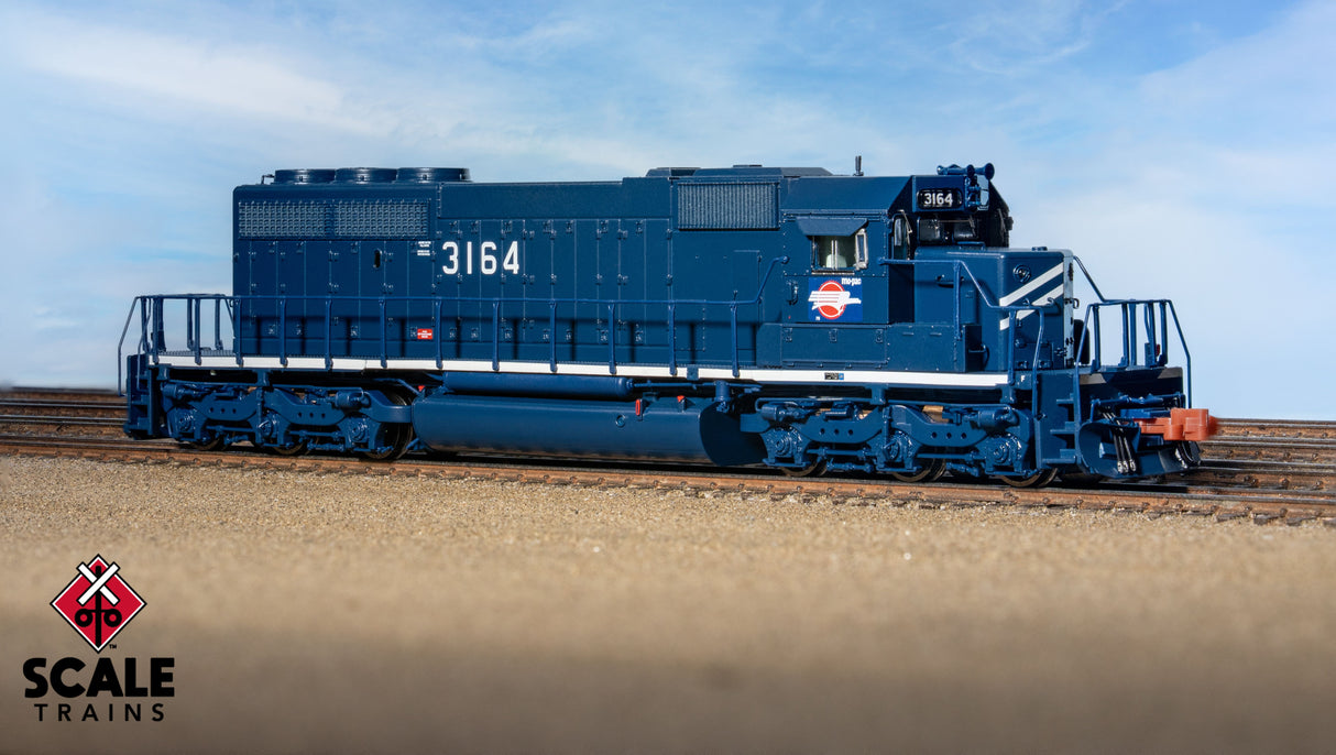 Rivet Counter N Scale EMD SD40-2, Missouri Pacific/As-Delivered / 3196 / DCC & Sound Equipped
