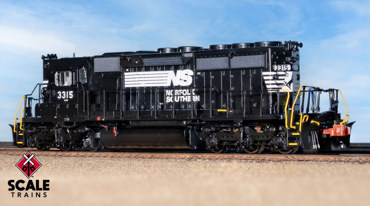 Rivet Counter N Scale EMD SD40-2, Norfolk Southern/Thoroughbred/Corrugated Grilles / 3315 / DC/DCC Ready