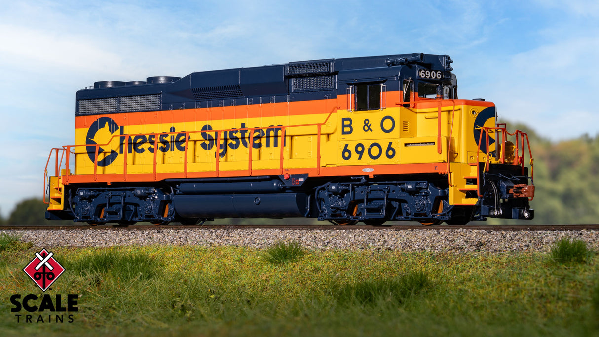 Rivet Counter HO Scale EMD GP30 Phase Id, Chessie System/B&O / 6906 / DC/DCC Ready