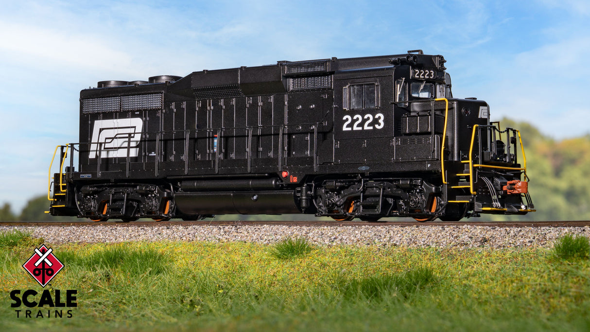 Rivet Counter HO Scale EMD GP30 Phase Ie, Penn Central / 2223 / DCC & Sound Equipped