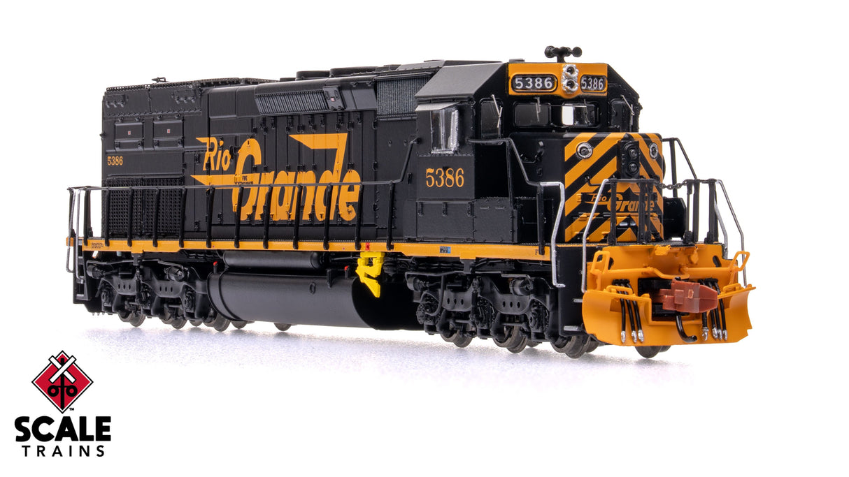 Rivet Counter N Scale EMD SD40T-2, Denver & Rio Grande Western (D&RGW) / As Delivered / 5386 / DCC & Sound Equipped