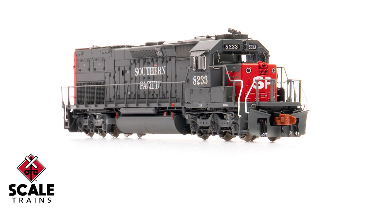 Rivet Counter N Scale EMD SD40T-2, Southern Pacific (SP) / Roman Lettering/As Delivered / 8233 / DC/DCC Ready