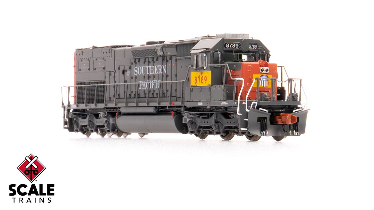 Rivet Counter N Scale EMD SD40T-2, Union Pacific (UP) / ex-SP Roman Lettering Patch/Ditch Lights / 8789 / DCC & Sound Equipped