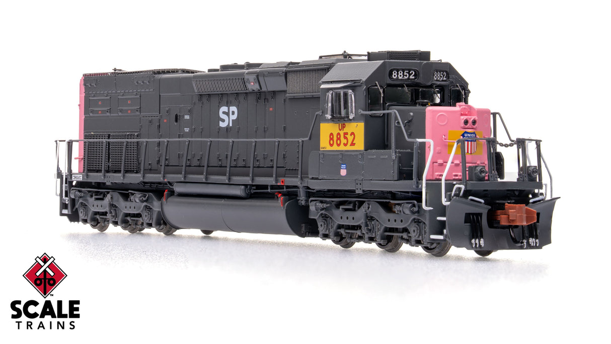 Rivet Counter N Scale EMD SD40T-2, Union Pacific (UP) / ex-SP "SP" Lettering Patch/Ditch Lights / 8852 / DCC & Sound Equipped