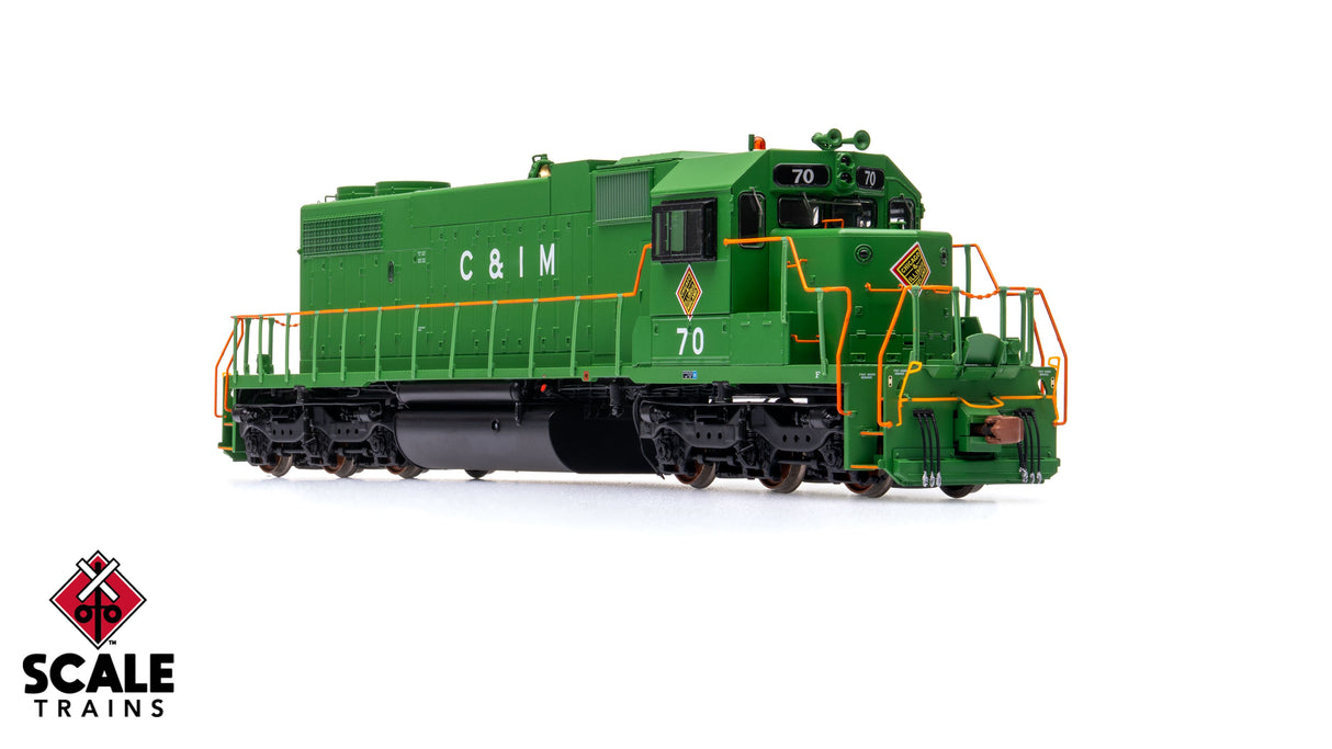 Rivet Counter HO Scale EMD SD38-2, Chicago & Illinois Midland / C&IM / 70 / DC/DCC Ready