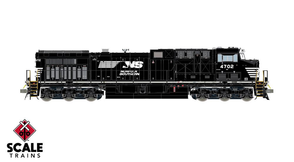 Scaletrains Rivet Counter HO Scale Wabtec AC44C6M, Norfolk Southern / Horsehead #4702 #DC / DCC Ready