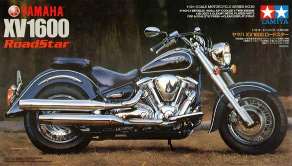 Tamiya 14080 1/12 Yamaha XV1600 Road Star Motorcycle Plastic Model Kit