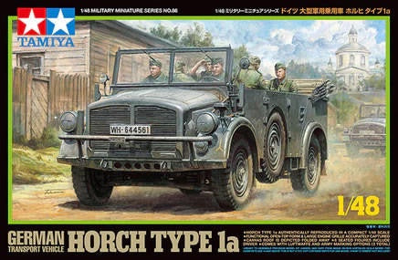 Tamiya 1/48 German Horch Type 1a Plastic Model Kit