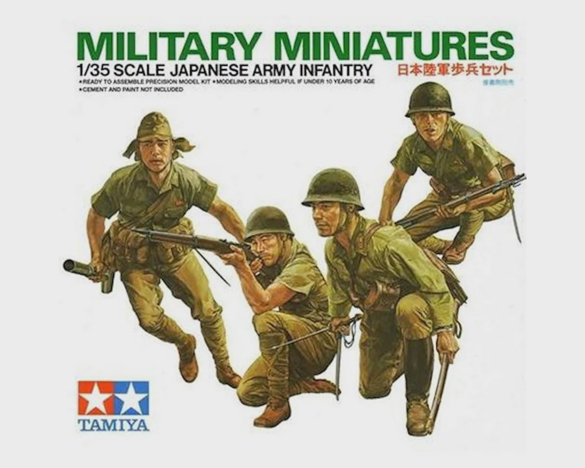 Tamiya 1/35 Japanese Army Infantry Kit Plastic Model Kit 35090