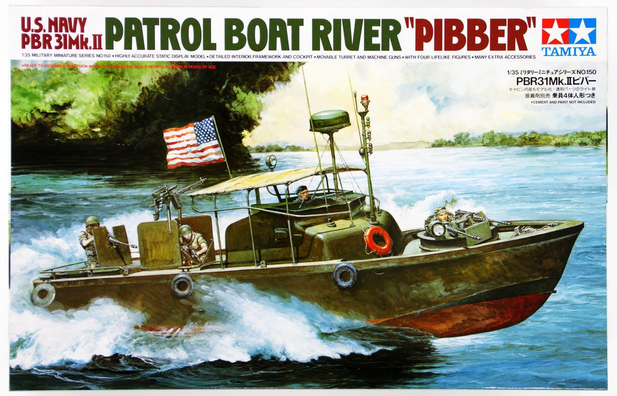 Tamiya 35150 1/35 USN Pibber PBR 31 MkII Plastic Model Kit