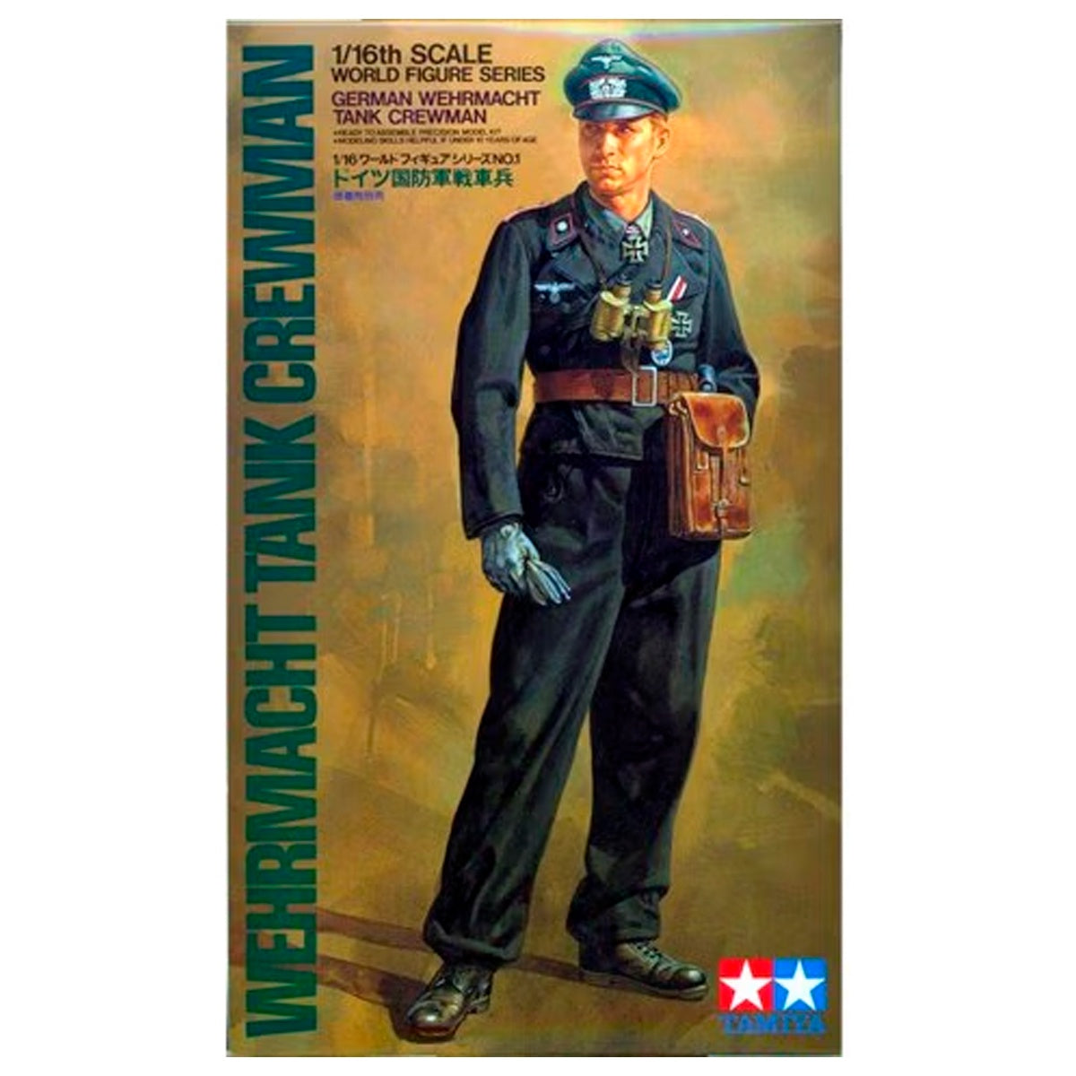 Tamiya 36301 Wehrmacht Tank Crewman 1/16 Plastic Model Kit