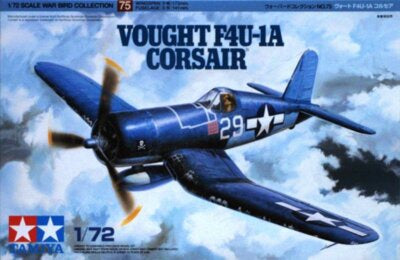 Tamiya 60775 1/72 Vought F4U-1A Corsair Plastic Model Kit