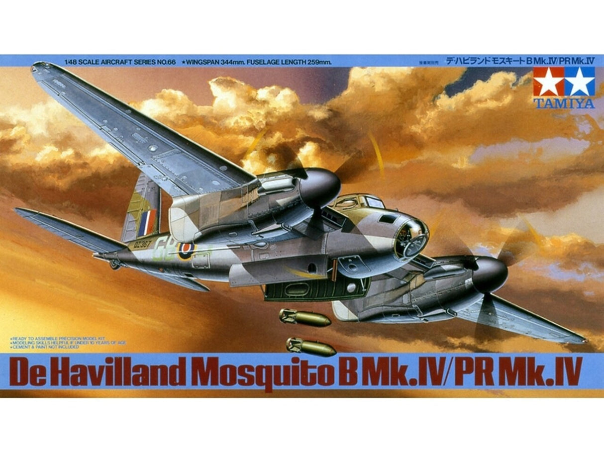 Tamiya 1/48 Mosquito B Mk.IV/PR Mk.IV - TAM61066