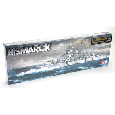 Tamiya 78013 1/350 German Battleship Bismarck Plastic Model Kit