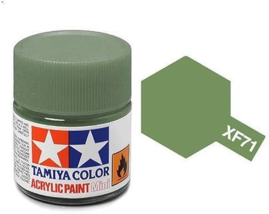 Tamiya XF-71 Cockpit Green (IJN) Mini Acrylic Matte Finish - TAM81771