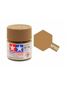 Tamiya XF-92 Yellow-Brown (DAK 1941) Mini Acrylic Matte Finish - TAM81792