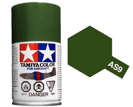 Tamiya Aircraft Spray AS-9 Dark Green - TAM86509