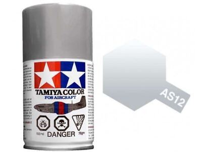 Tamiya Aircraft Spray AS-12 Bare Metal Silver - TAM86512